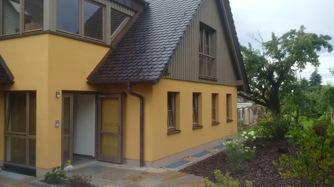 Pension Raupennest Mit Blockhaussauna Бауцен Екстериор снимка